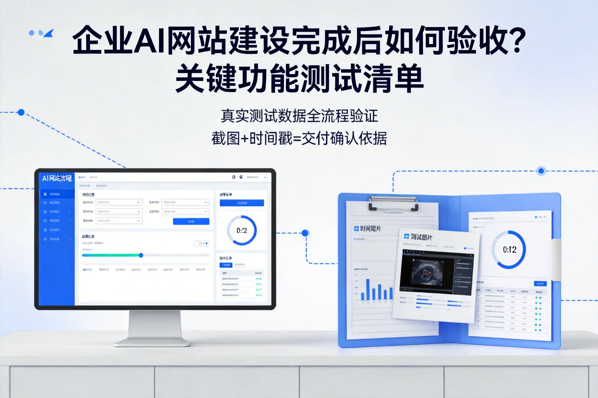 菏泽企业AI网站建设完成后如何验收？关键功能测试清单